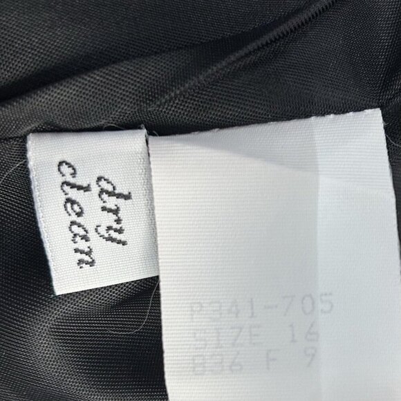 Pendleton Wool Blazer Jacket Womens Size 16 Petite Gray Vintage - Picture 5 of 10